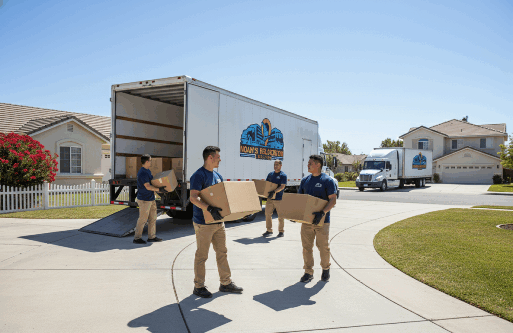 In-state movers in Northern Virginia providing residential and office moving services by Noah’s Relocation Services