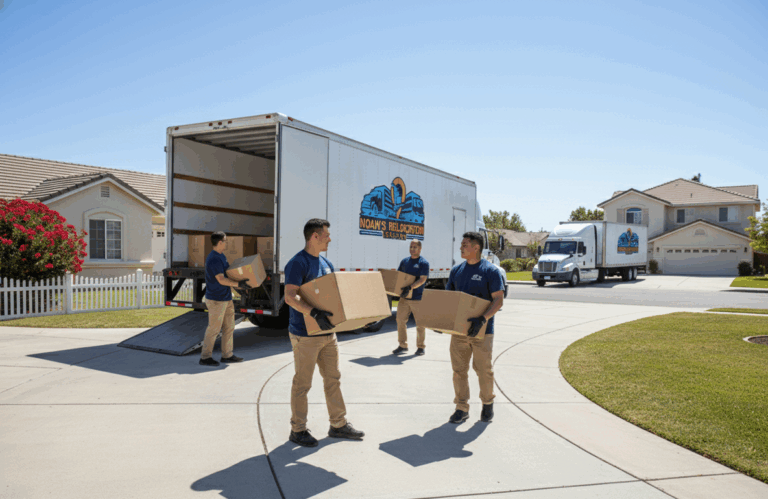In-state movers in Northern Virginia providing residential and office moving services by Noah’s Relocation Services