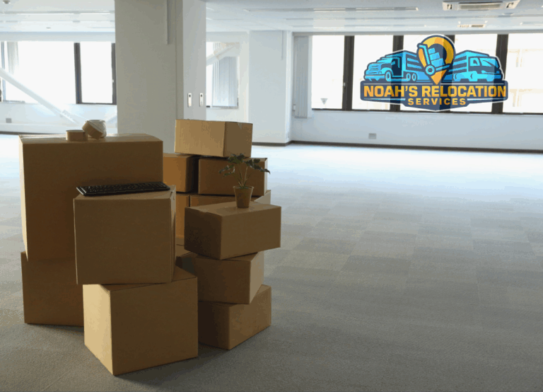 commercial movers in Ashburn VA handling office relocation