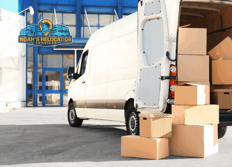 commercial movers in Falls Church VA handling office relocation