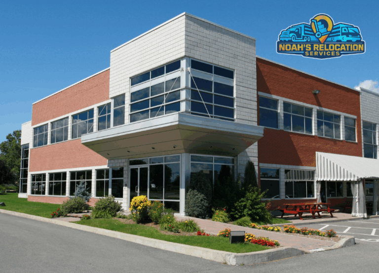 commercial movers in Herndon VA handling office relocation