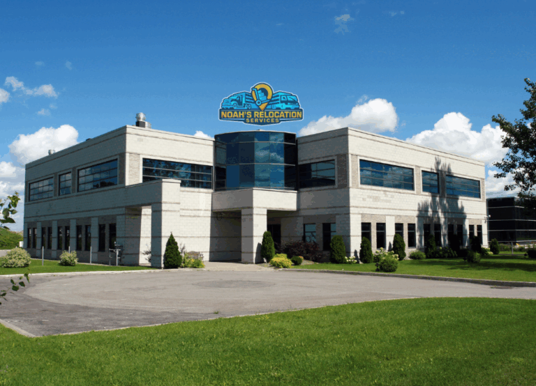 Commercial movers in Bristow VA relocating office furniture and equipment for a local business