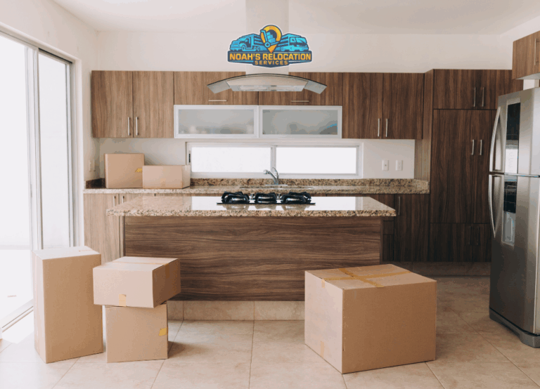 Professional packing services in Bristow VA preparing household items for a long-distance move