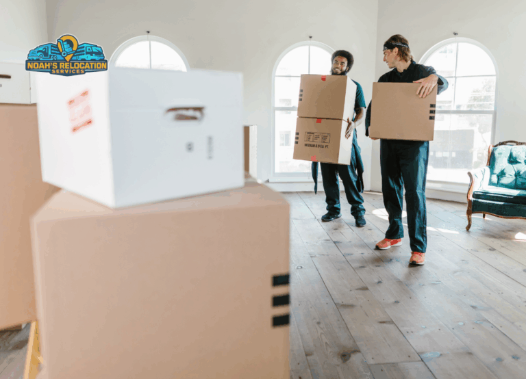 Professional packing services in Manassas Park VA preparing household items for an in-state move